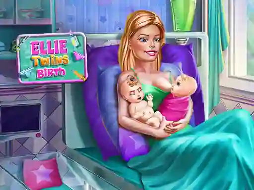 Ellie Twins Birth เกมออนไลน์