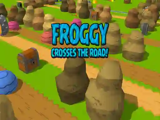 Froggy Crosses The Road! เกมออนไลน์