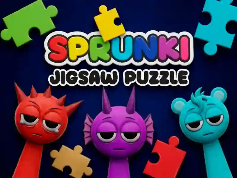 Sprunki Jigsaw Puzzle เกมออนไลน์