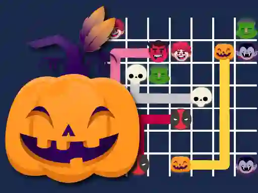 Connect The Halloween เกมออนไลน์