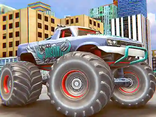 Monster Truck Stunt Driving Simulation เกมออนไลน์