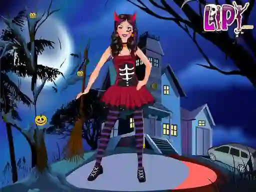 Halloween Doll Party Fashion เกมออนไลน์