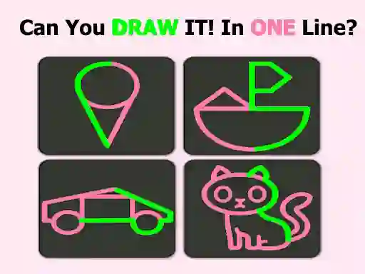 Brain Test: One Line Draw Puzzle เกมออนไลน์