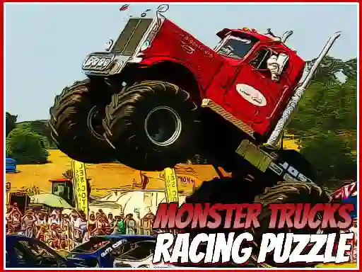 Monster Trucks Racing Puzzle เกมออนไลน์