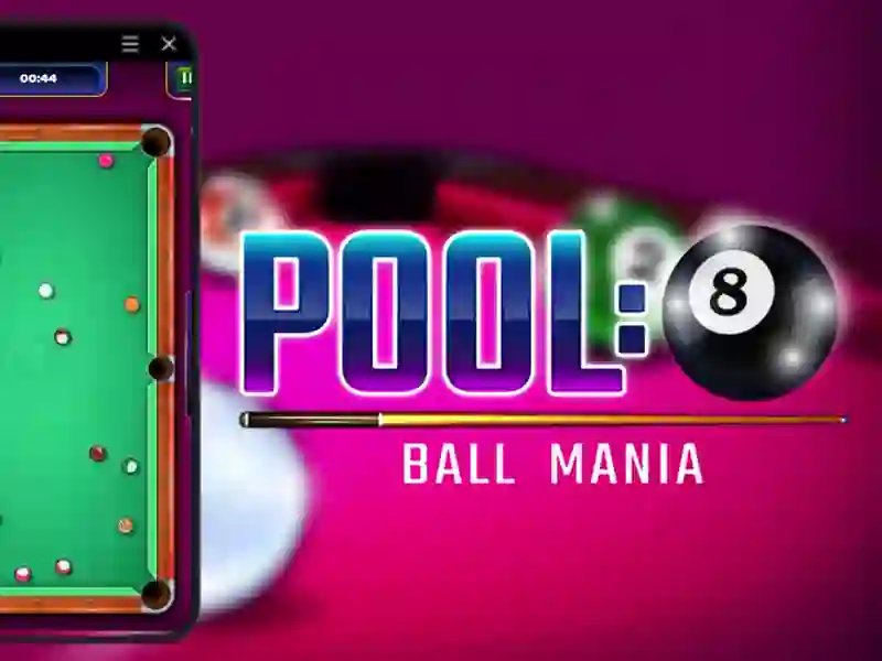 Pool 8 Ball Mania เกมออนไลน์