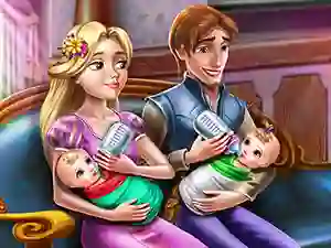Rapunzel Twins Family Day เกมออนไลน์