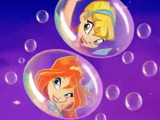 Draw Winx Bubble Path เกมออนไลน์