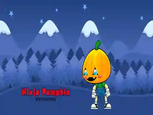 Ninja Pumpkin Winter Edition เกมออนไลน์
