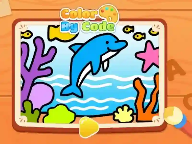 Color By Code: Dolphin เกมออนไลน์