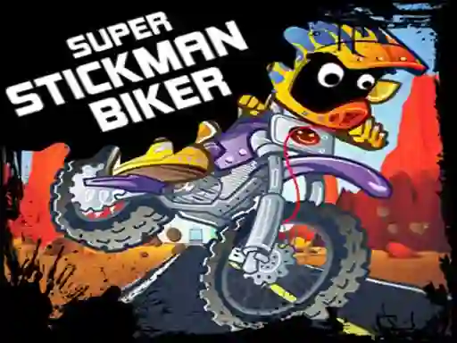 Super Stickman Biker เกมออนไลน์