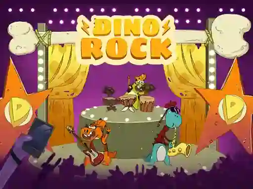 Dino Rock เกมออนไลน์