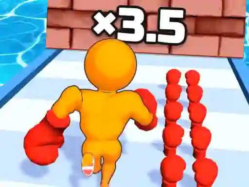 Muscle Man Rush เกมออนไลน์