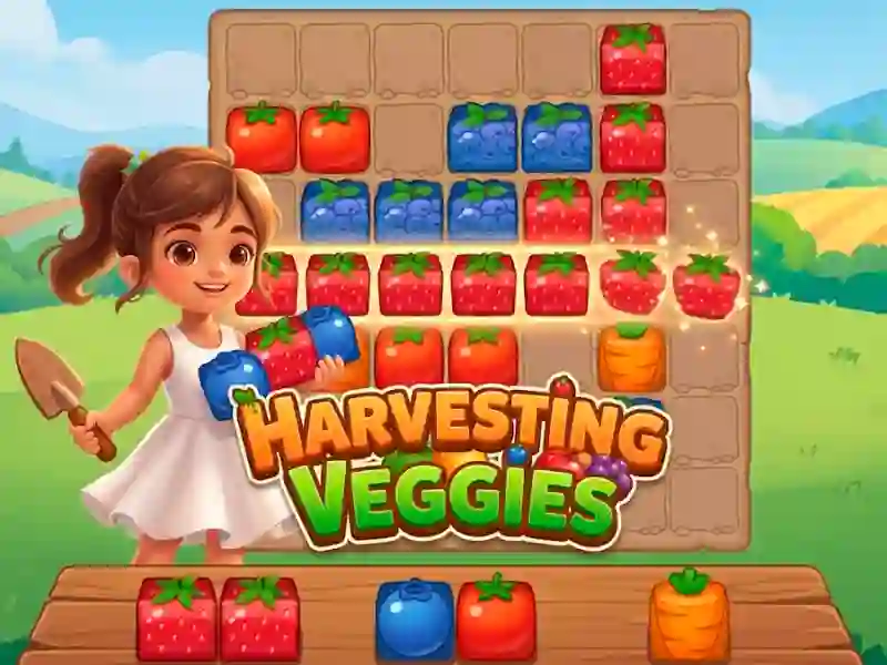 Harvesting Veggies เกมออนไลน์
