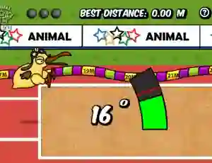 Animal Olympics Triple Jump เกมออนไลน์