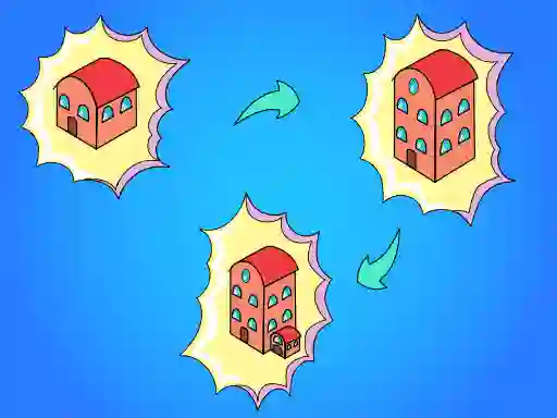 Idle Merge City เกมออนไลน์