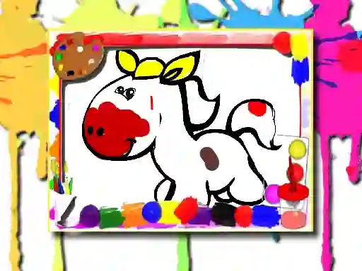 Horse Coloring Book เกมออนไลน์