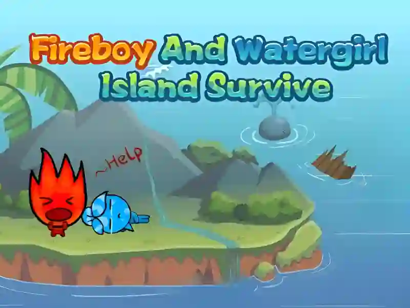 Fireboy and Watergirl Island Survive เกมออนไลน์