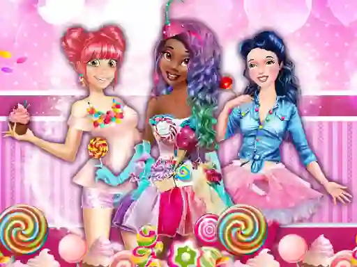 Sweet Party With Princesses เกมออนไลน์