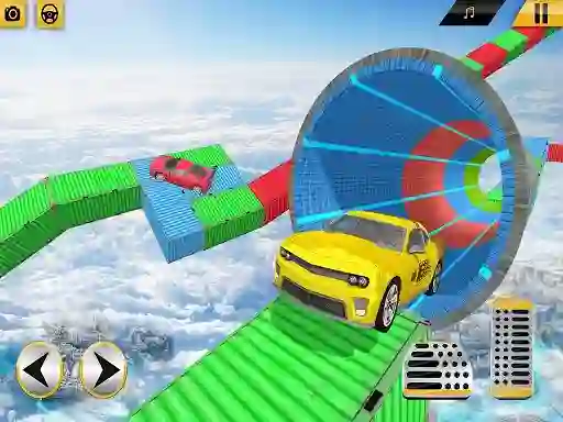 Impossible Car Driving 3d: Free Stunt เกมออนไลน์