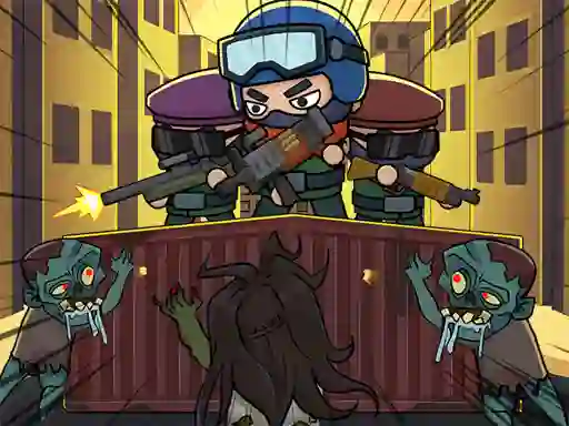 Zombie Idle Defense เกมออนไลน์