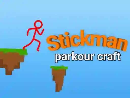 Stickman parkour craft เกมออนไลน์