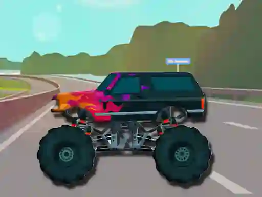 Extreme Monster Trucks Memory เกมออนไลน์