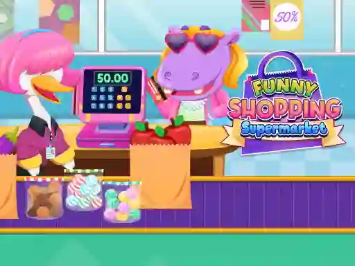 Funny Shopping Supermarket เกมออนไลน์