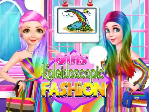 Girls Kaleidoscopic Fashion เกมออนไลน์