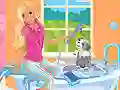 Barbie Pet Wash เกมออนไลน์
