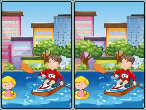 Spot 5 Diffs Urban Life เกมออนไลน์