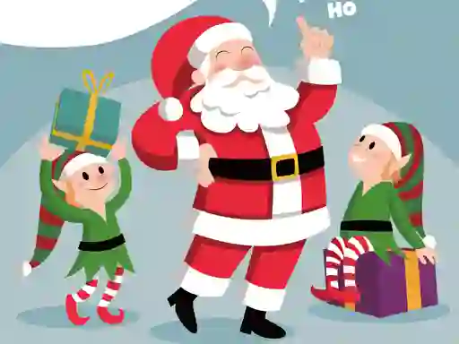 Santa Merry Xmas Puzzle เกมออนไลน์