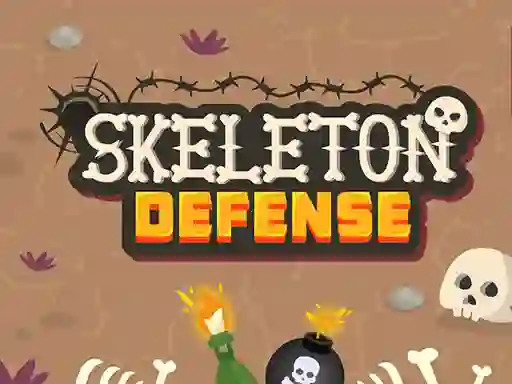 Skeleton Defense เกมออนไลน์