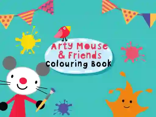 Arty Mouse & Friends Coloring Book เกมออนไลน์