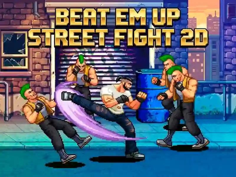 Beat Em Up Street Fight 2d เกมออนไลน์