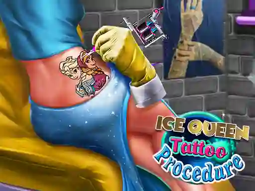 Ice Queen Tattoo Procedure เกมออนไลน์