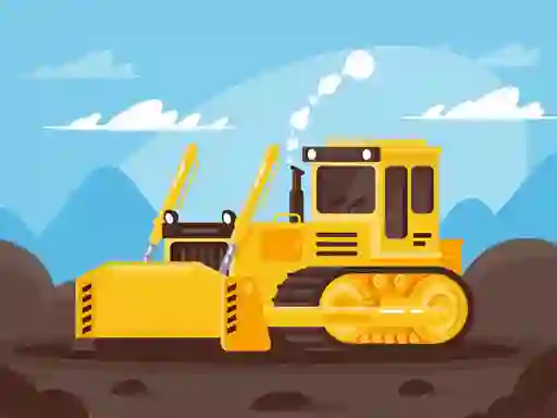 Big Trucks and Cars Memory เกมออนไลน์