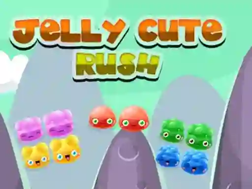 Cute Jelly Rush เกมออนไลน์