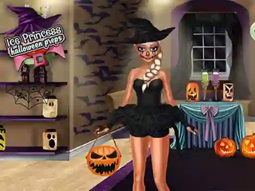 Ice Princess Halloween Preps เกมออนไลน์