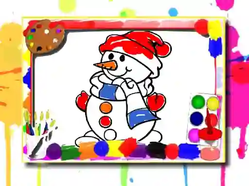 Winter Coloring Book เกมออนไลน์