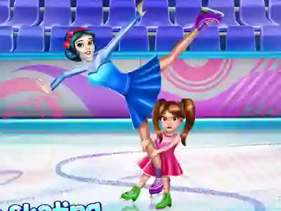 Susie goes skating เกมออนไลน์
