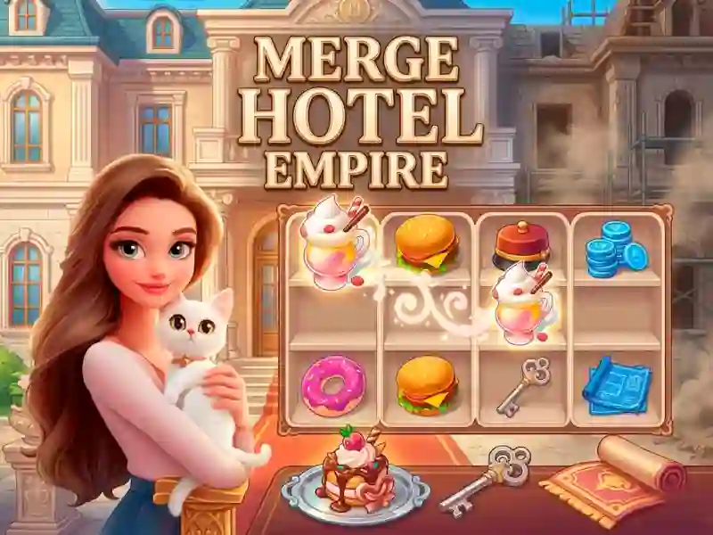 Merge Hotel Empire เกมออนไลน์