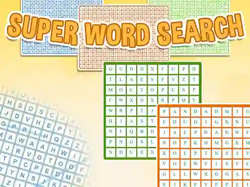 Super Word Search เกมออนไลน์