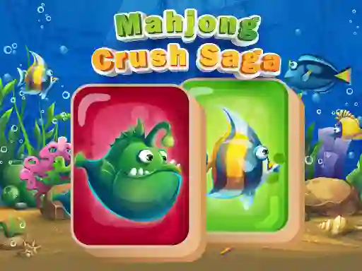 Mahjong Crush Saga เกมออนไลน์