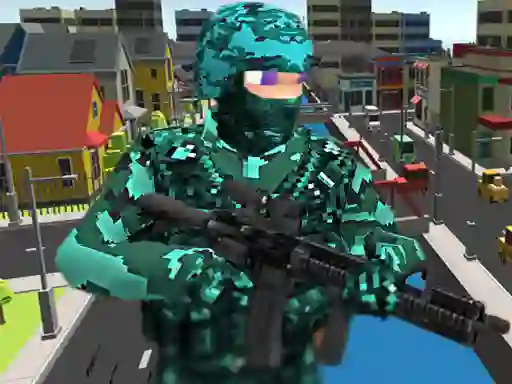 Pixel Combat Multiplayer เกมออนไลน์