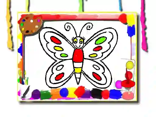 Butterfly Coloring Book เกมออนไลน์