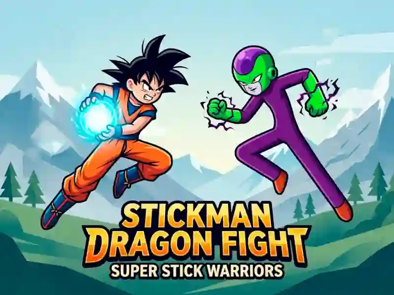 Stickman Dragon Fight - Super Stick Warriors เกมออนไลน์