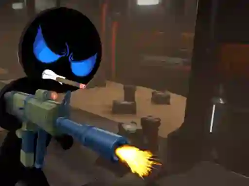 Stickman Armed Assassin Cold Space เกมออนไลน์