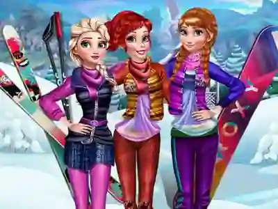 Princesses Visit Arendelle เกมออนไลน์