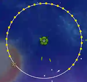 Orbit Avoider เกมออนไลน์