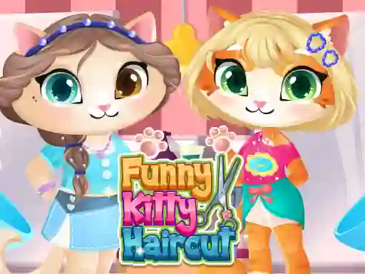 Funny Kitty Haircut เกมออนไลน์